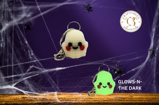 Glow-in-the-Dark Boo Buddy Keychain