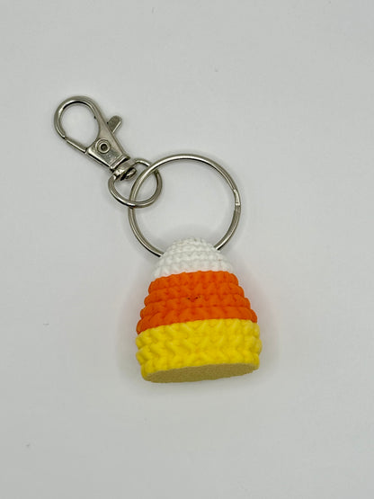 Candy Corn Cutie Keychain